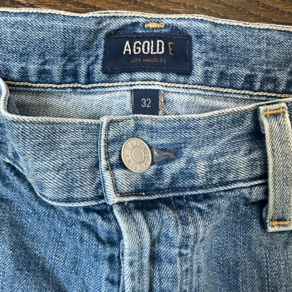 Agolde Women's Blue Jean Shorts